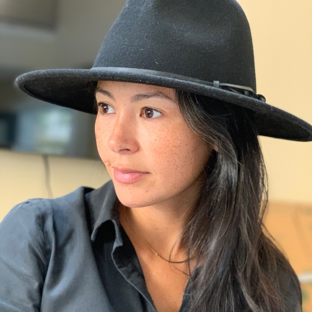 Wyeth Black Brimmed Hat